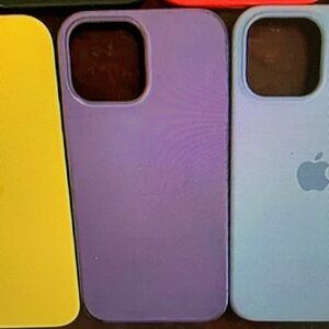Apple Lavender Silicone iPhone Case